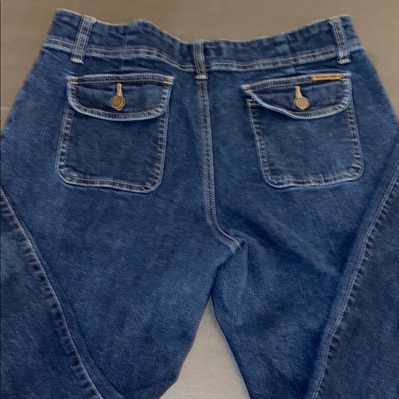MICHAEL Michael Kors Size 10 Blue Straight Leg Jeans Timeless Design - Picture 6 of 14